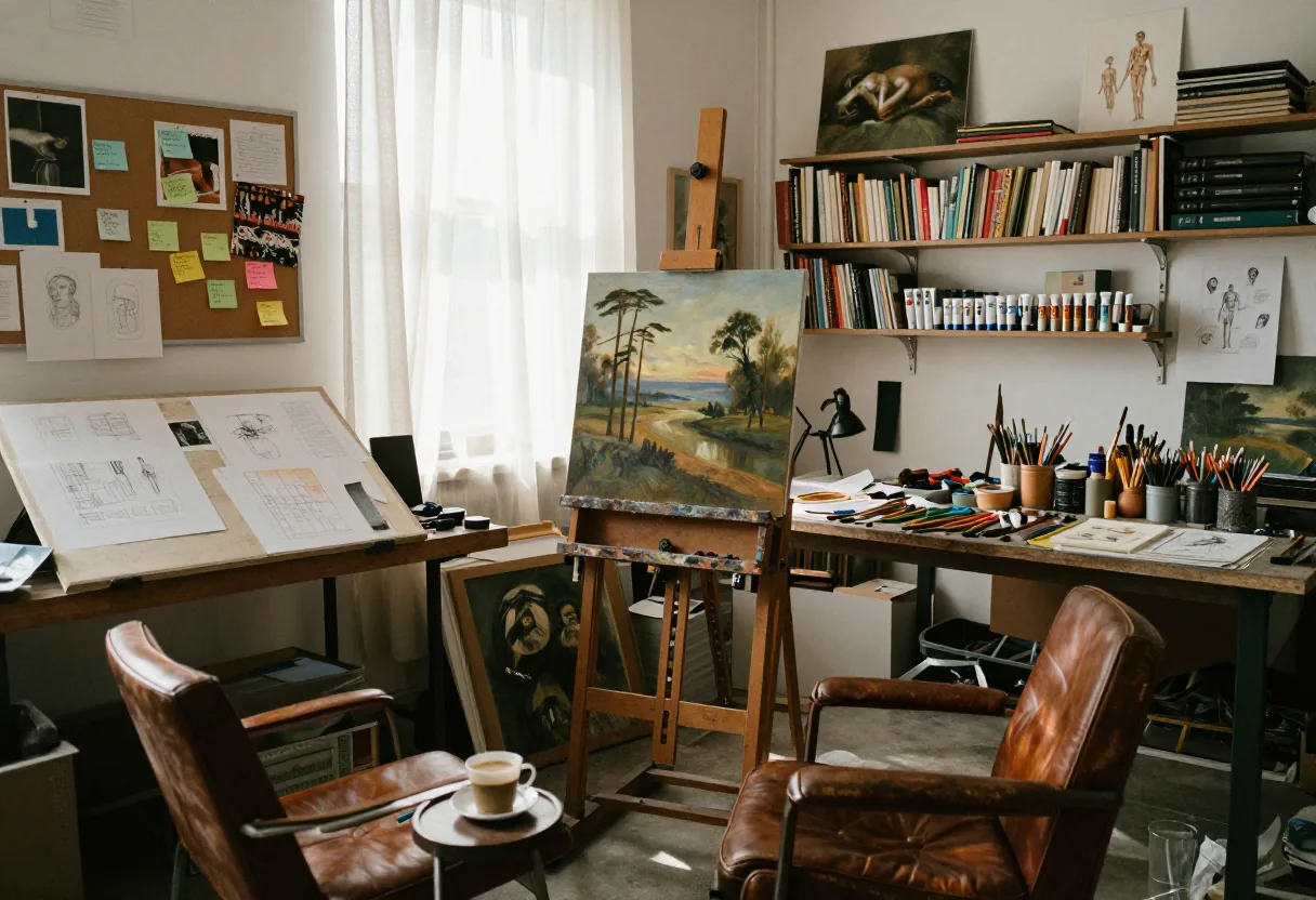 Composition in Visual Arts: Principles and Practice