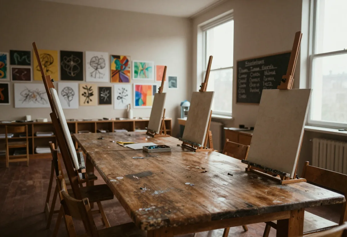 Visual Arts Classes: Curriculum and Enrollment